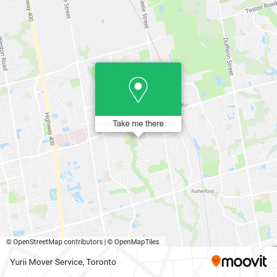 Yurii Mover Service map