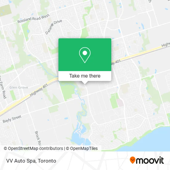 VV Auto Spa map
