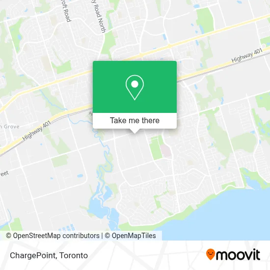 ChargePoint map