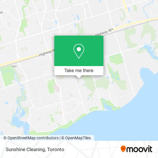 Sunshine Cleaning map