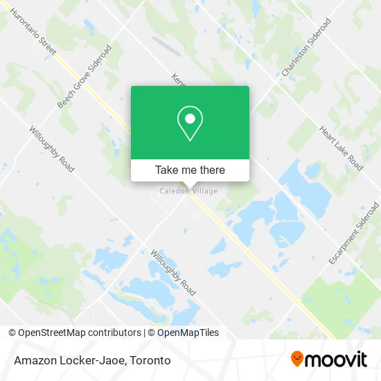 Amazon Locker-Jaoe map