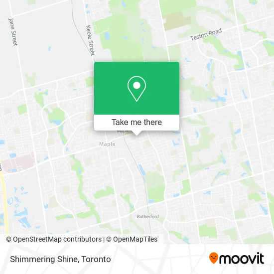 Shimmering Shine map
