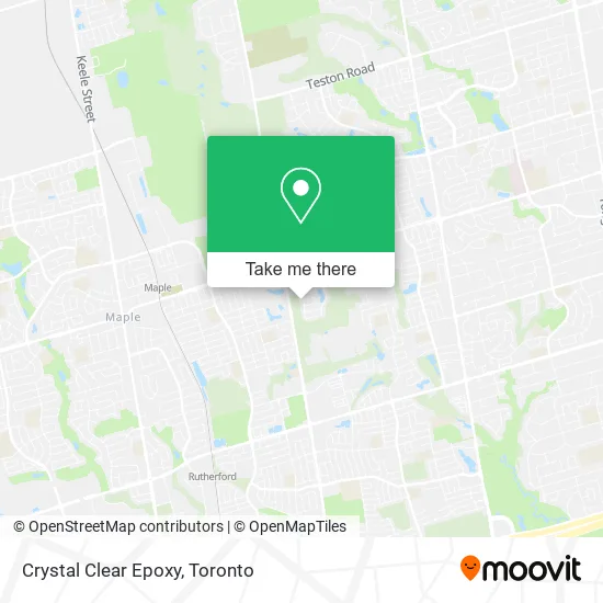 Crystal Clear Epoxy map