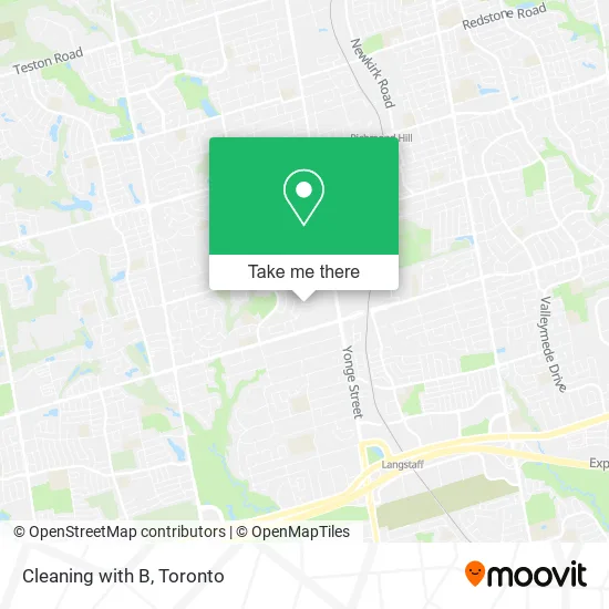 Cleaning with B map