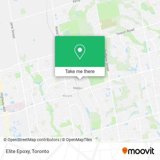 Elite Epoxy map
