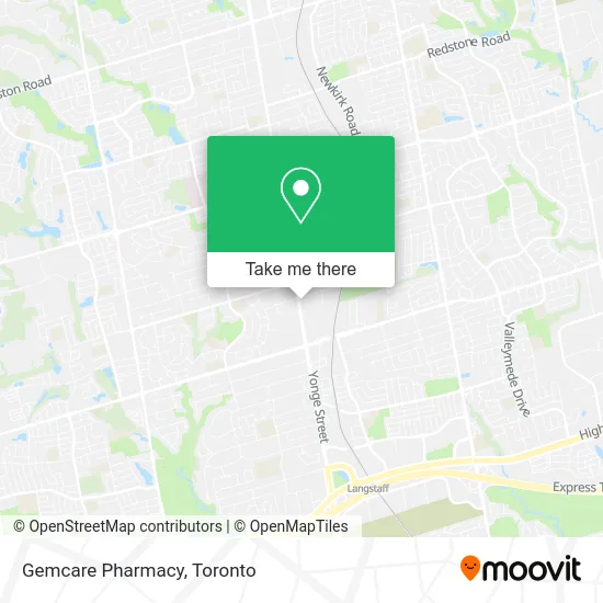 Gemcare Pharmacy map