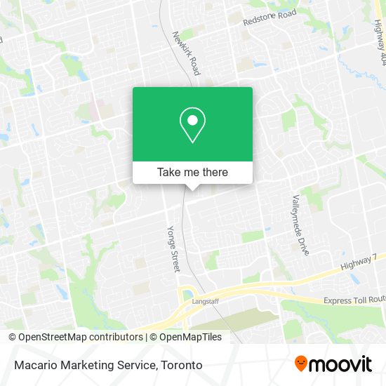 Macario Marketing Service map