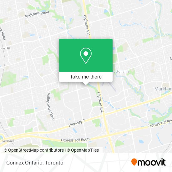 Connex Ontario plan