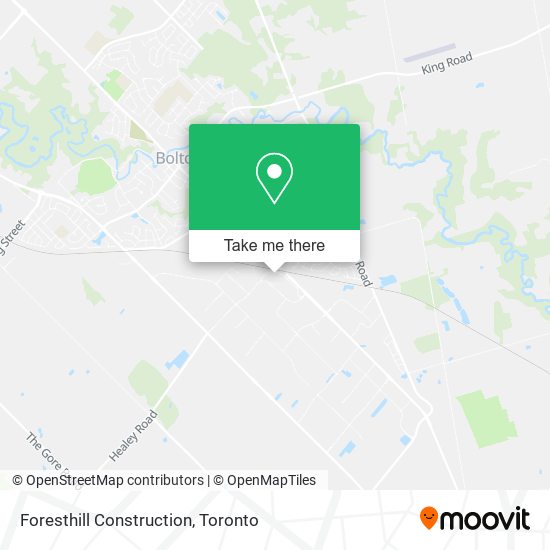 Foresthill Construction map