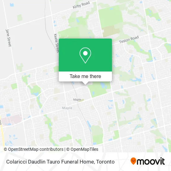 Colaricci Daudlin Tauro Funeral Home map