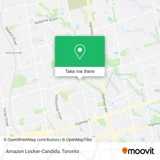 Amazon Locker-Candida map