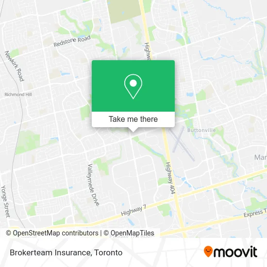 Brokerteam Insurance map