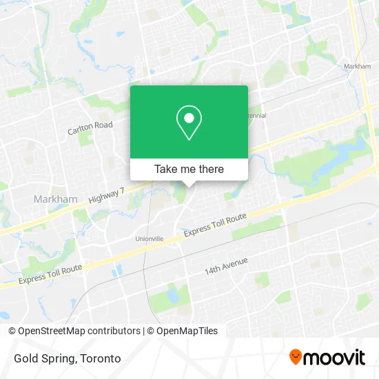 Gold Spring plan