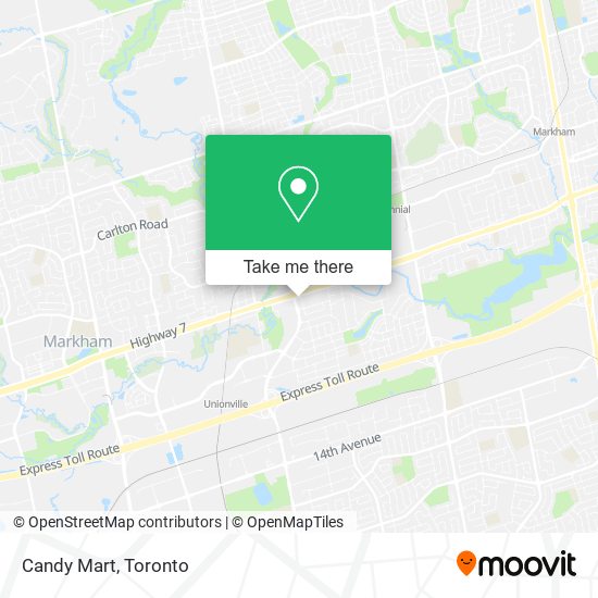 Candy Mart map