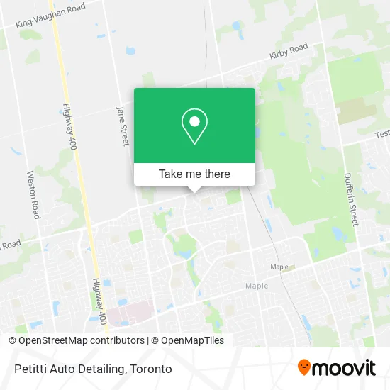 Petitti Auto Detailing map