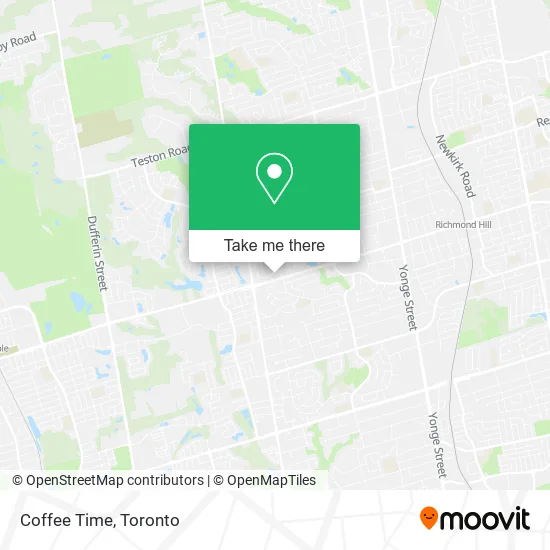 Coffee Time map