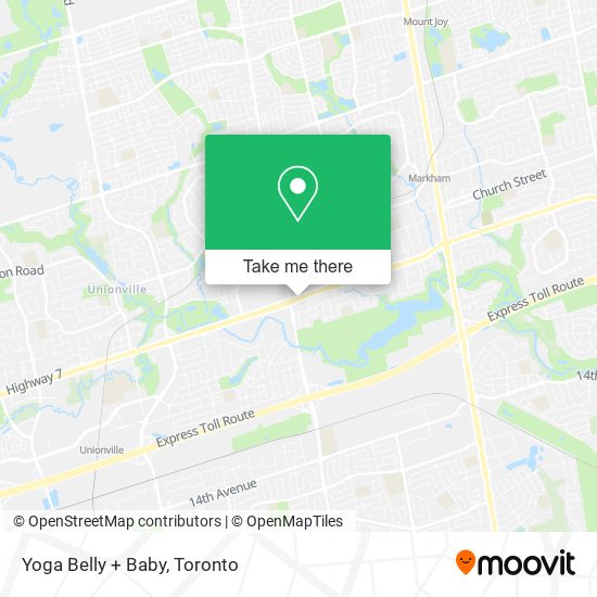 Yoga Belly + Baby map