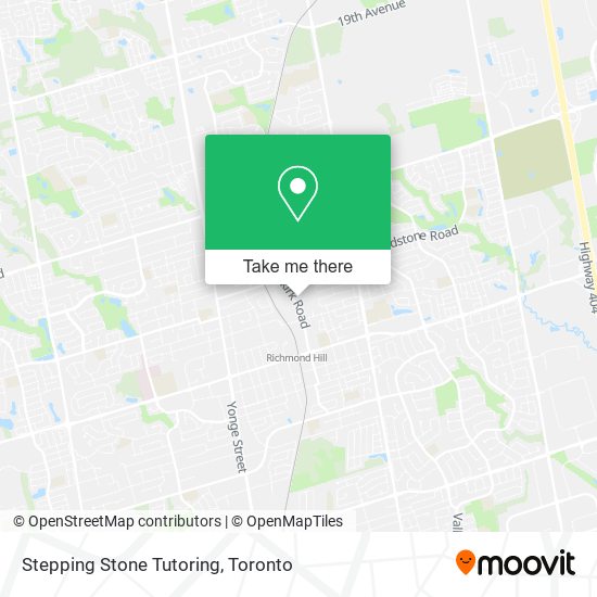 Stepping Stone Tutoring plan