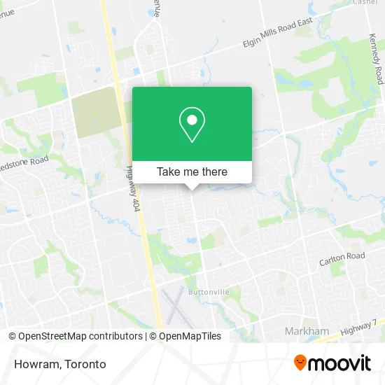 Howram map