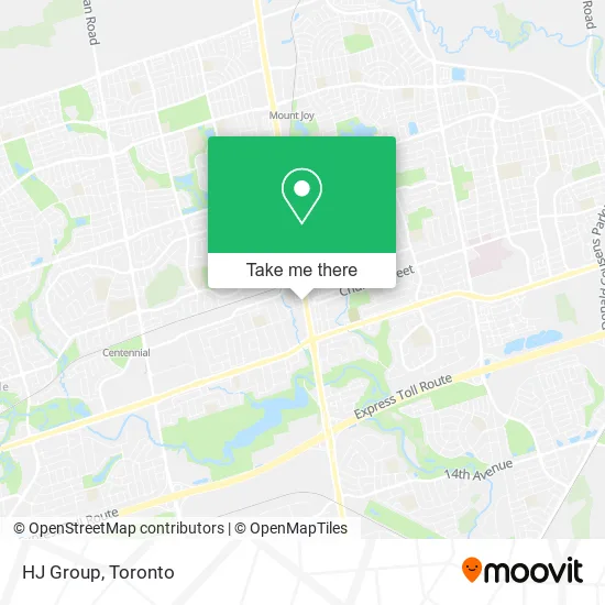 HJ Group map