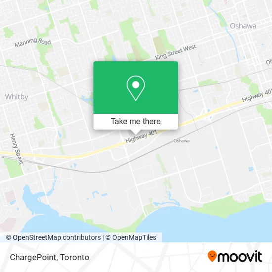 ChargePoint map