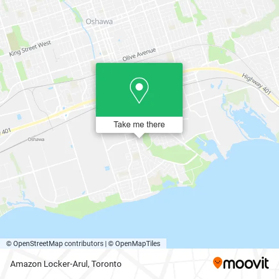 Amazon Locker-Arul map
