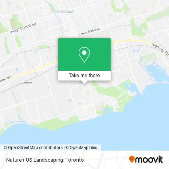 Nature'r US Landscaping map