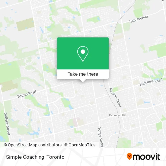 Simple Coaching map