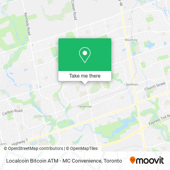 Localcoin Bitcoin ATM - MC Convenience plan