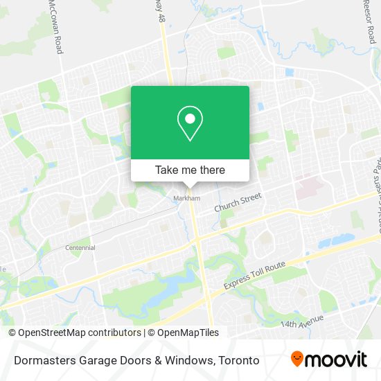 Dormasters Garage Doors & Windows map
