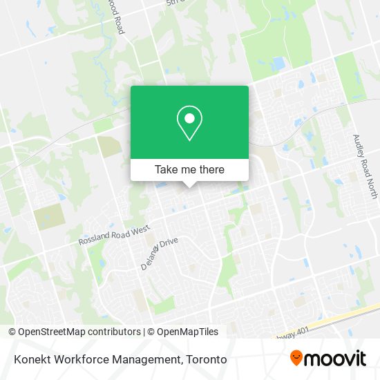 Konekt Workforce Management map