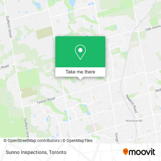 Sunno Inspections map