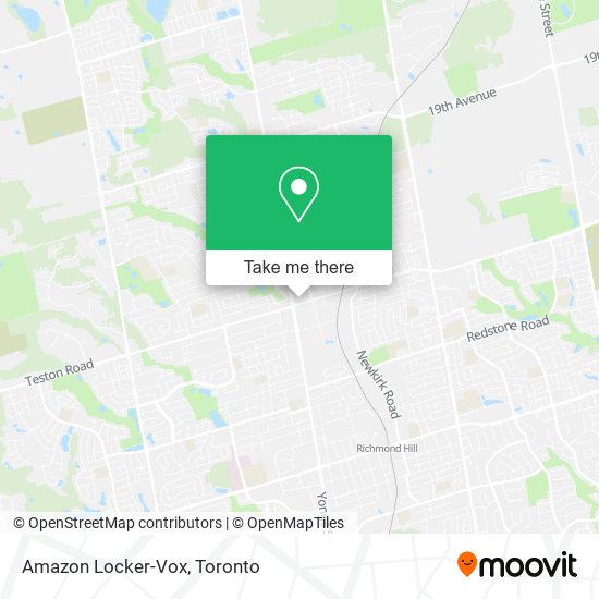 Amazon Locker-Vox map