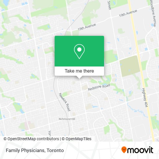 Family Physicians map