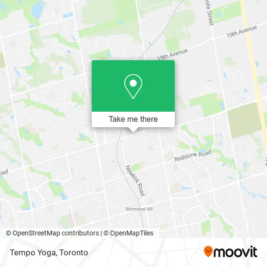 Tempo Yoga map