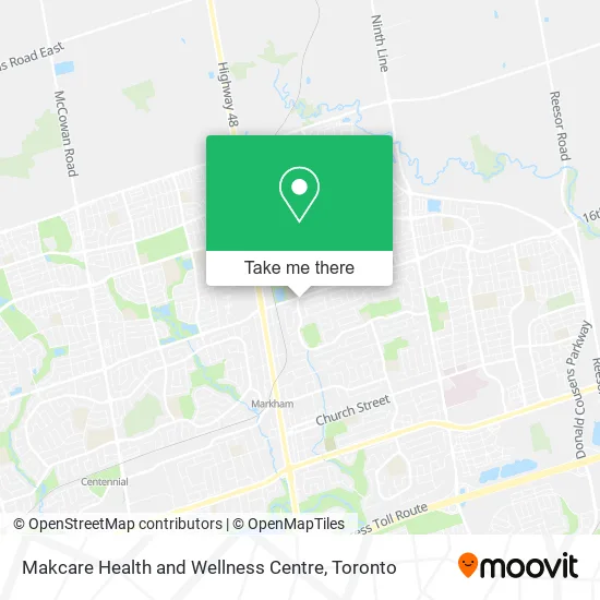 Makcare Health and Wellness Centre map