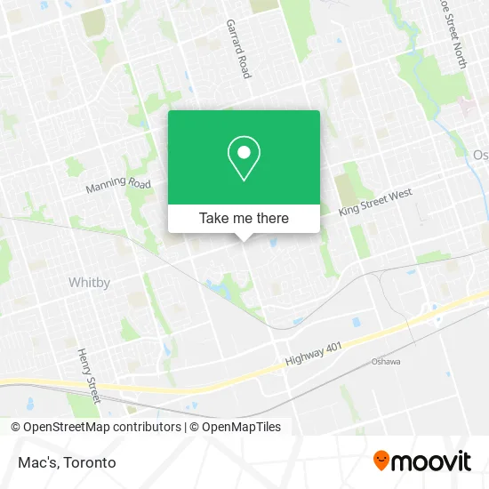Mac's map