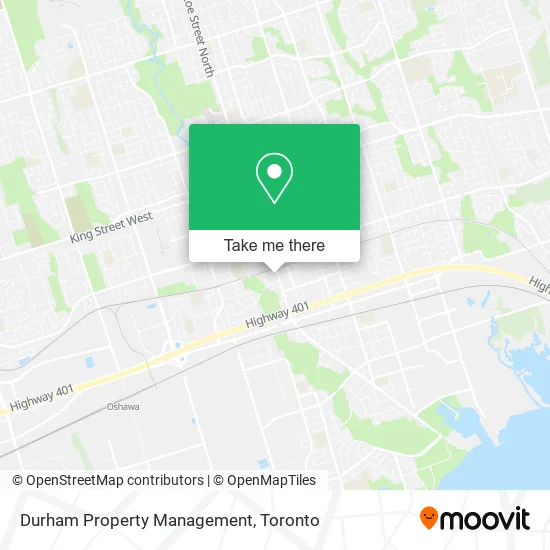 Durham Property Management map