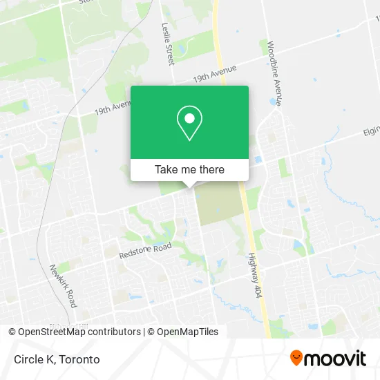 Circle K map
