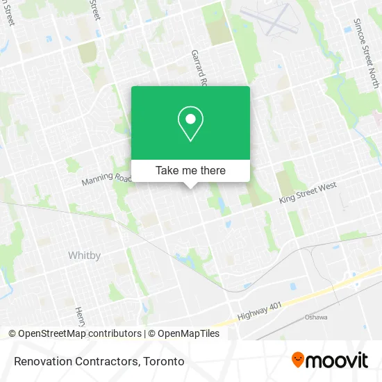 Renovation Contractors map