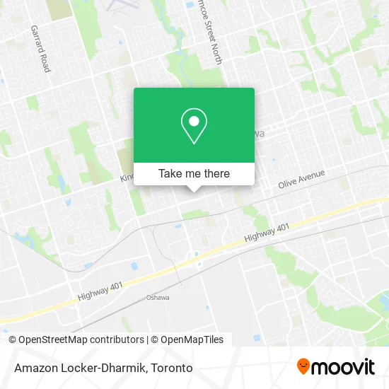 Amazon Locker-Dharmik map