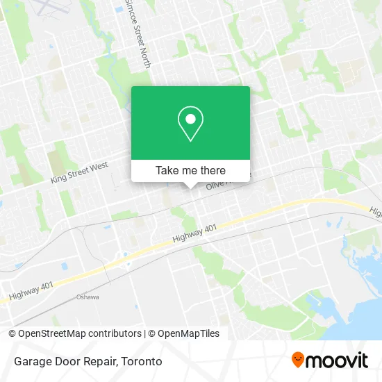 Garage Door Repair map