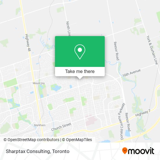Sharptax Consulting map