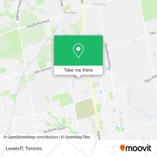Leveloff map