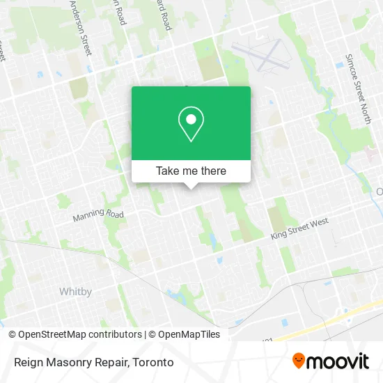 Reign Masonry Repair map