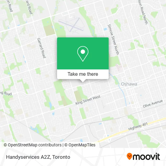 Handyservices A2Z map