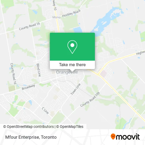 Mfour Enterprise map