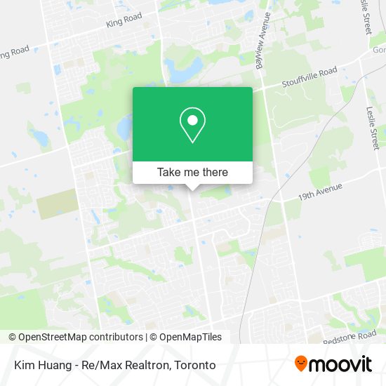 Kim Huang - Re/Max Realtron map
