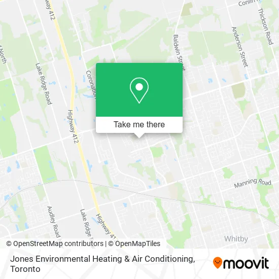 Jones Environmental Heating & Air Conditioning plan