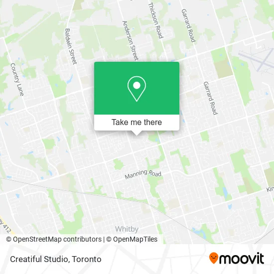 Creatiful Studio map